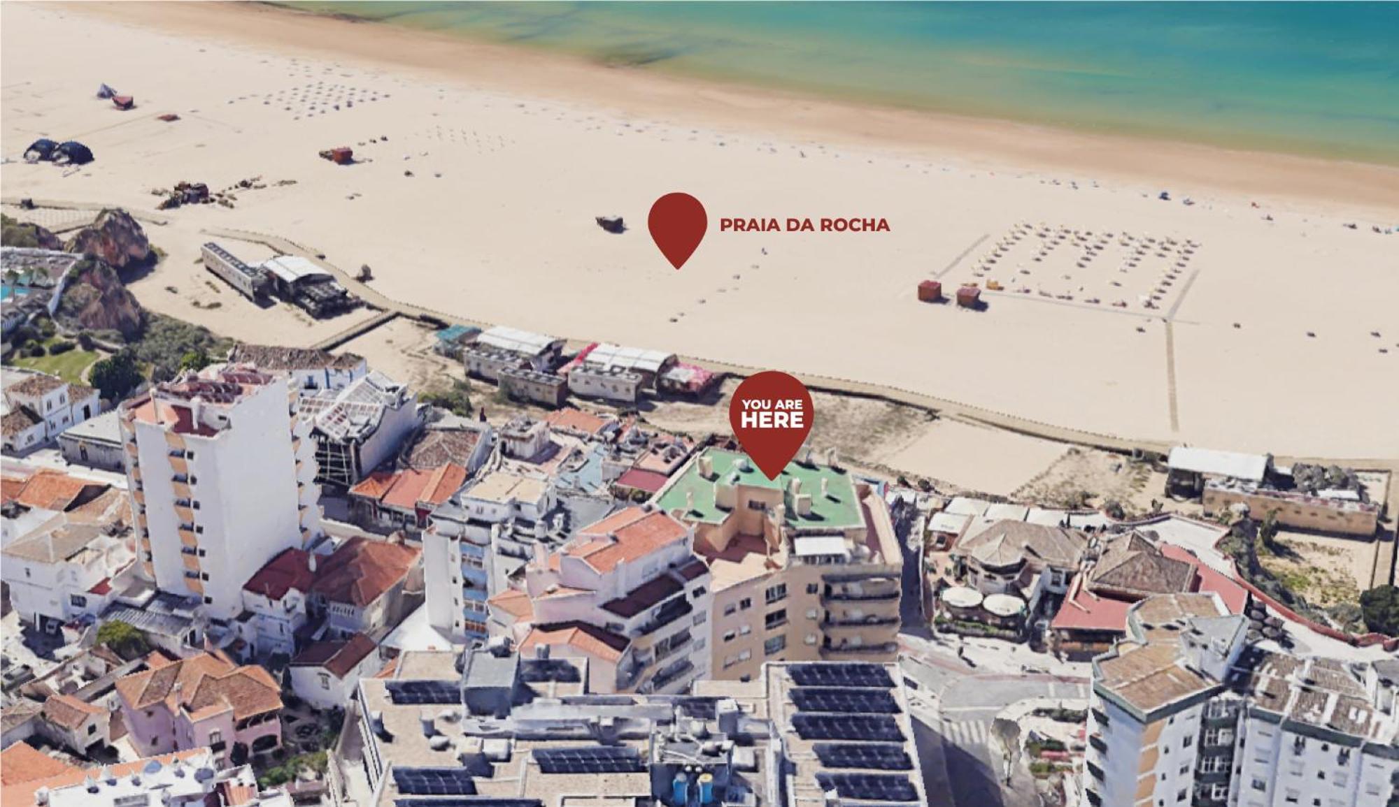 פורטימאו Apartment Praia Rocha Tropical מראה חיצוני תמונה